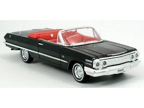 Chevrolet Impala 1963 (Open) Black w/Red interior 1