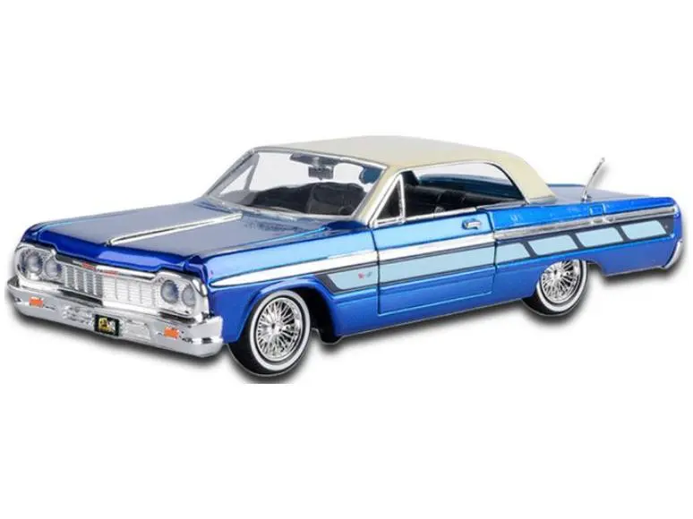Chevrolet Impala Blue 1964 Get Low 1