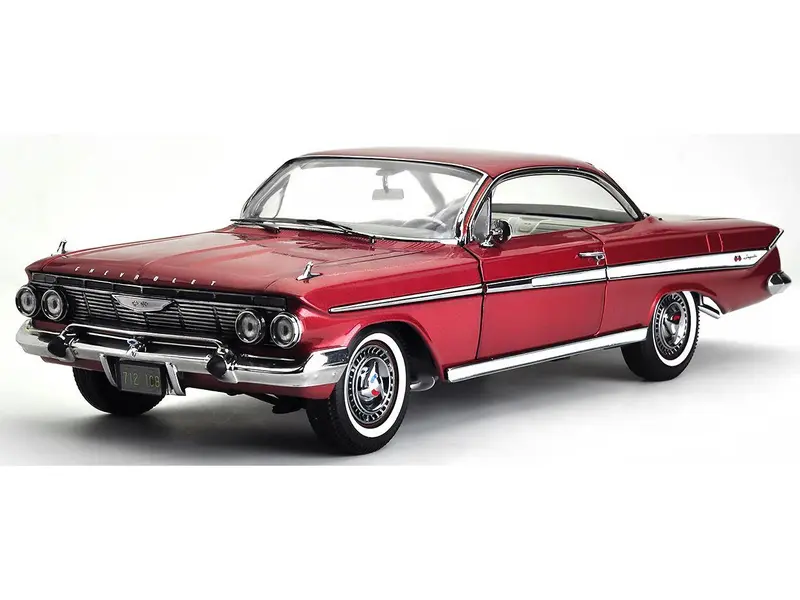 Chevrolet Impala Honduras Maroon Sport Coupe 1961 1