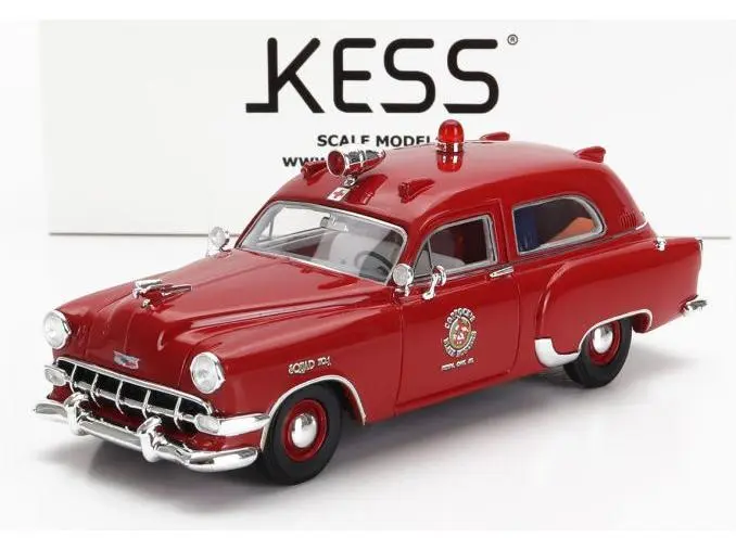 Chevrolet National Ambulance Royal Oak Michigan Fire Protection Fire Engine 1954 1