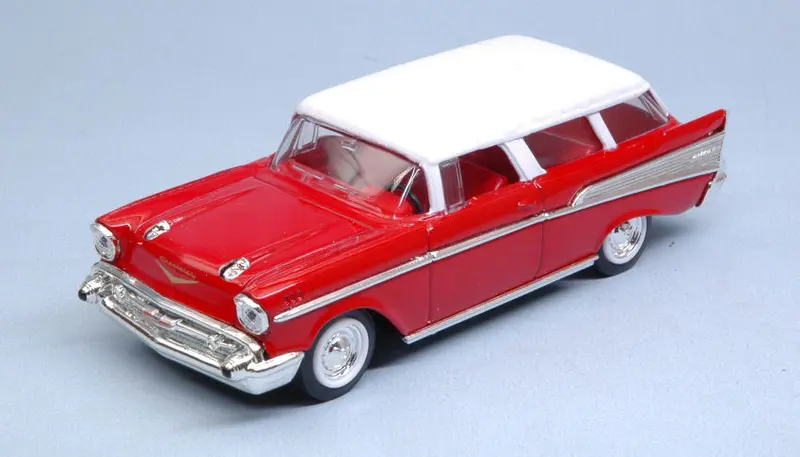 CHEVROLET NOMAD 1957 RED W/WHITE ROOF 1
