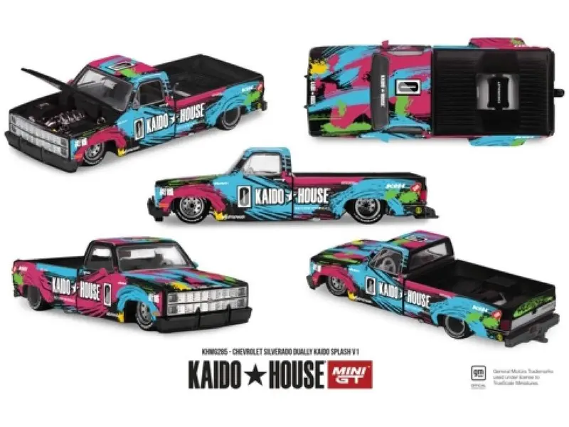 Chevrolet Silverado Dually Kaido Splash V1 1