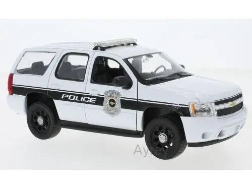 Chevrolet Tahoe Police Vehicle 2008 White 1