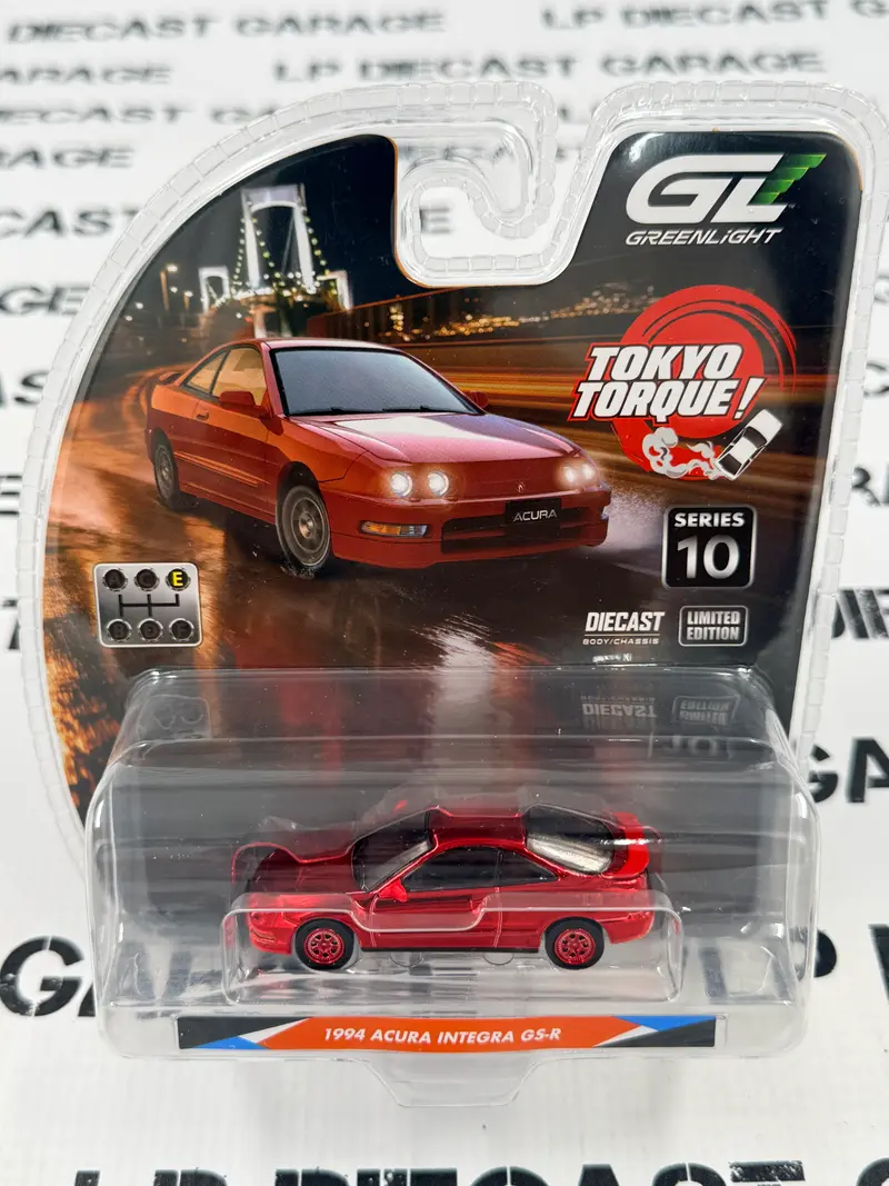 CHROME CHASE GREENLIGHT 1994 Acura Integra GS-R Red 1