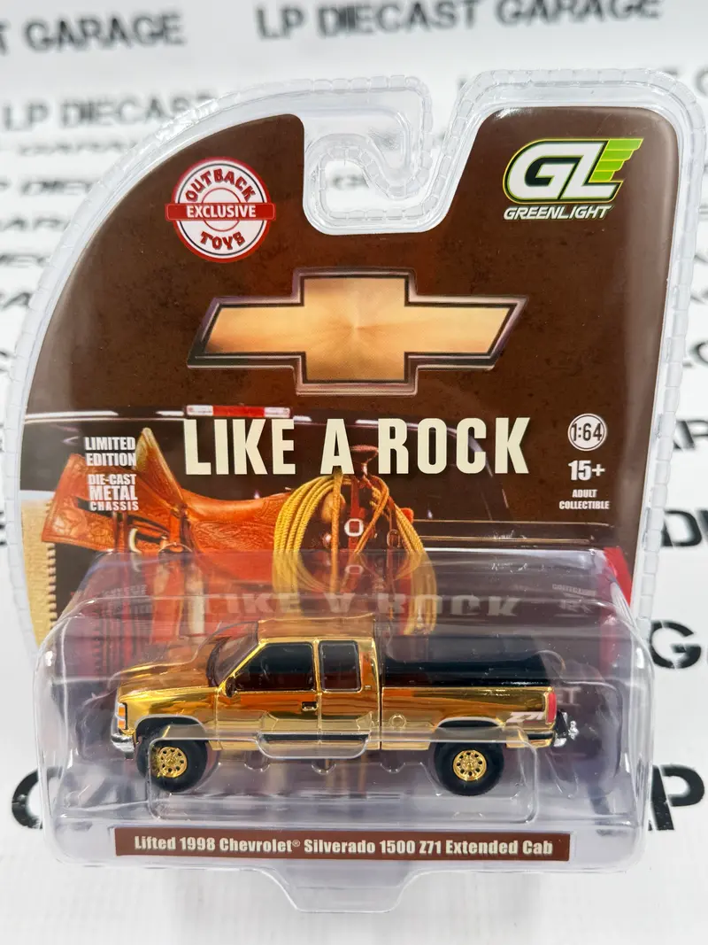 CHROME CHASE GREENLIGHT 1998 Chevrolet Silverado 1500 Z71 Sandrift 1