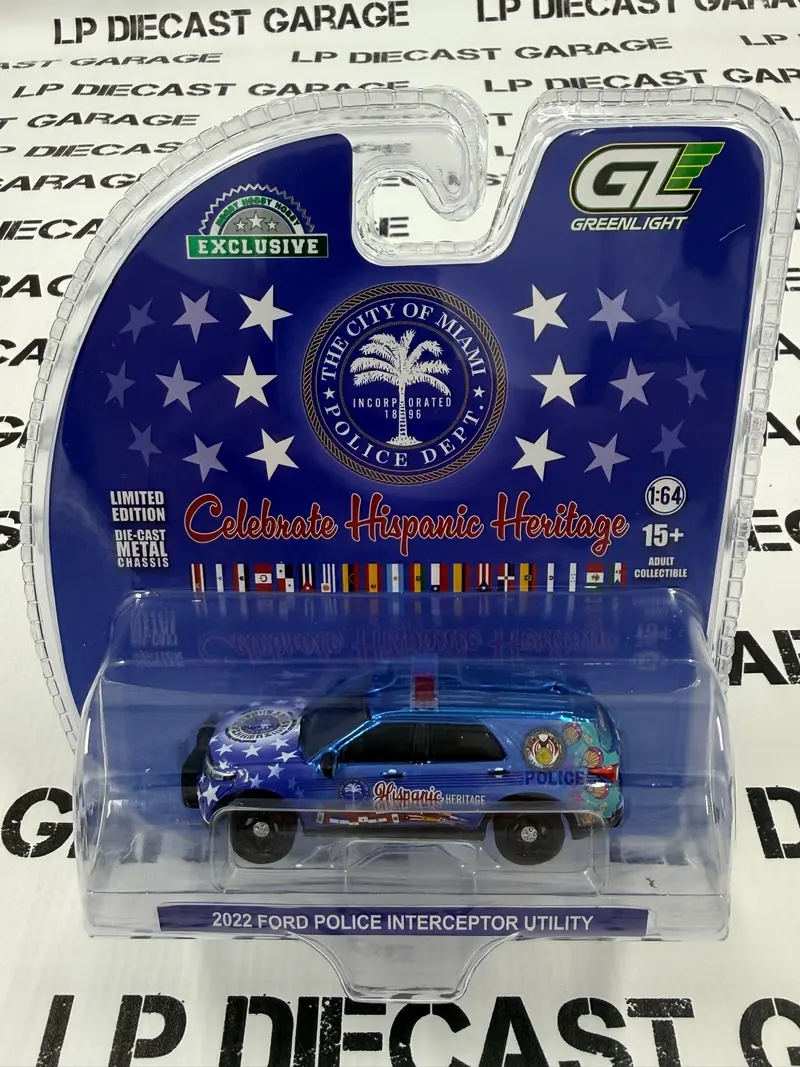 CHROME CHASE GREENLIGHT 2022 Ford Police Interceptor Utility Hispanic Heritage 1