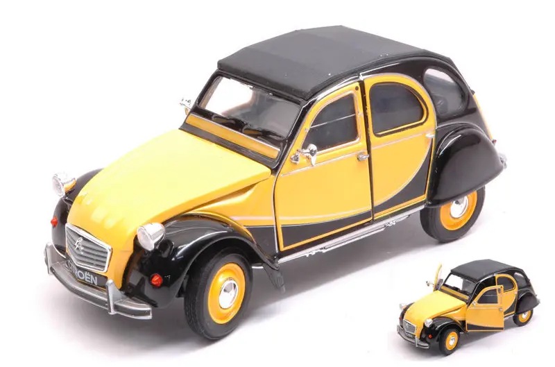 CITROEN 2 CV 6 CHARLESTON 1982 YELLOW/BLACK 1
