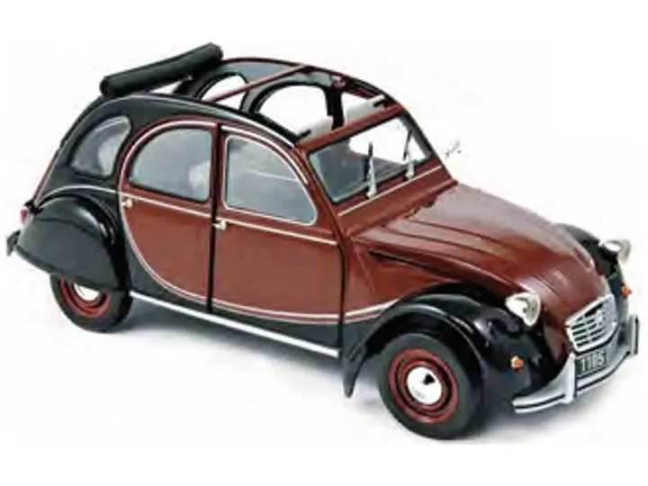 Citroen 2CV Charleston 1982  Delage Red/Black 1