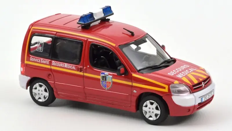 CITROEN BERLINGO 2004 POMPIERS CECOURS MEDICAL 1