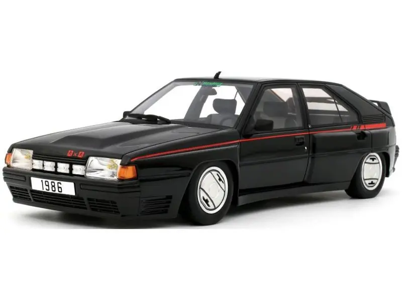 Citroen BX 4TC Serie 200 Black 1985 1