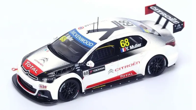 CITROEN C-ELYSEE N.68 WINNER WTCC RACE OF MAROCCO 2015 YVAN MULLER 1