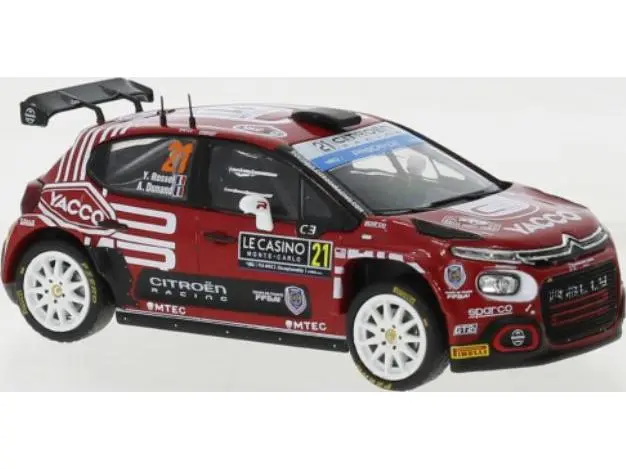 Citroen C3 #21 WRC2 Rally Monte Carlo 2023 Y.Rossel/A.Dunand 1