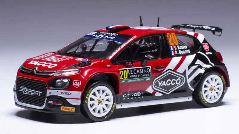 CITROEN C3 RALLY 2 N.20 RALLY MONTE CARLO 2024ROSSEL-DUNAND 1