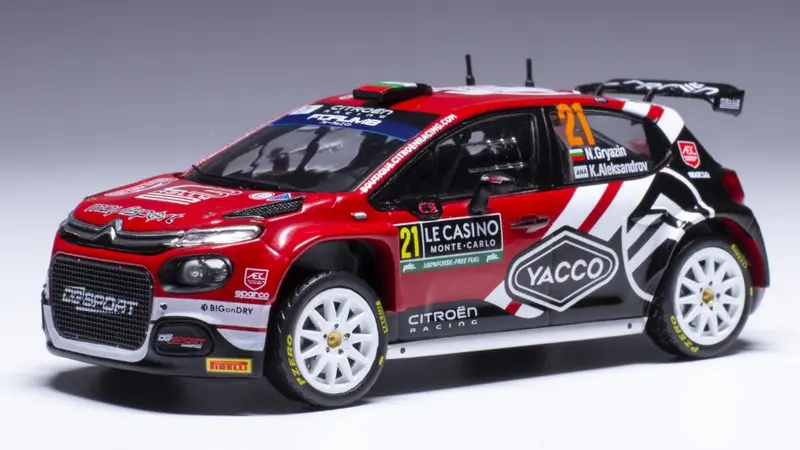 CITROEN C3 RALLY 2 N.21 RALLY MONTE CARLO 2024GRYAZIN-ALEKSANDROV 1
