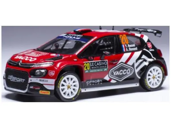 Citroen C3 Rally2 #20 WRC Rallye Monte Carlo 2024 Y.Rossel/A.Dunand 1