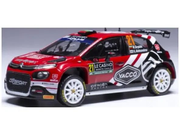 Citroen C3 Rally2 #21 WRC Rallye Monte Carlo 2024 N.Gryazin/K.Aleksandrov 1