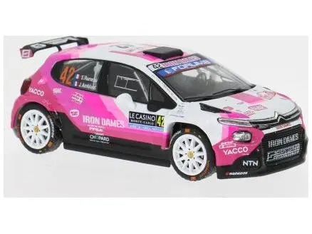 Citroen C3 Rally2 WRC Rally Monte Carlo 2025 #42 S.Rumeau/J.Amblard 1