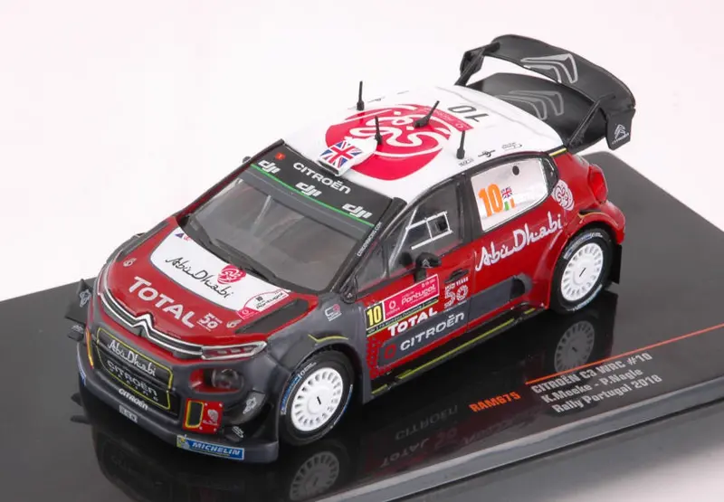 CITROEN C3 WRC N.10 RALLY PORTUGAL 2018 MEEKE-NAGLE 1