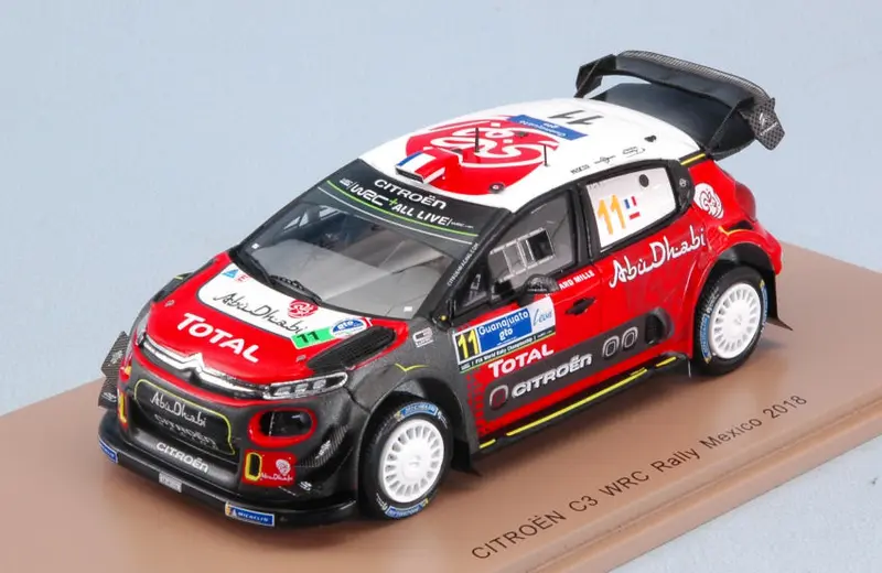 CITROEN C3 WRC N.11 5th RALLY GUANAJUATO MEXICO 2018 S.LOEB-D.ELENA 1