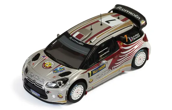 CITROEN DS3 WRC N.7 21st SWEDEN 2012 ATTIYAH-BERNACCHINI 1