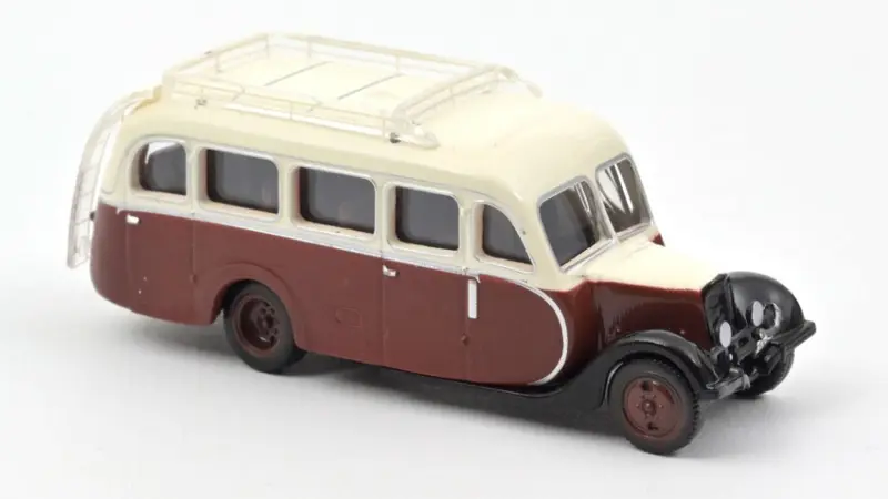 CITROEN U23 AUTOCAR 1947 BROWN & CREAM 1