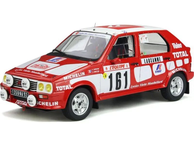 Citroen Visa 1000 Pistes #161 C.Dorche Monte Carlo 1987 1