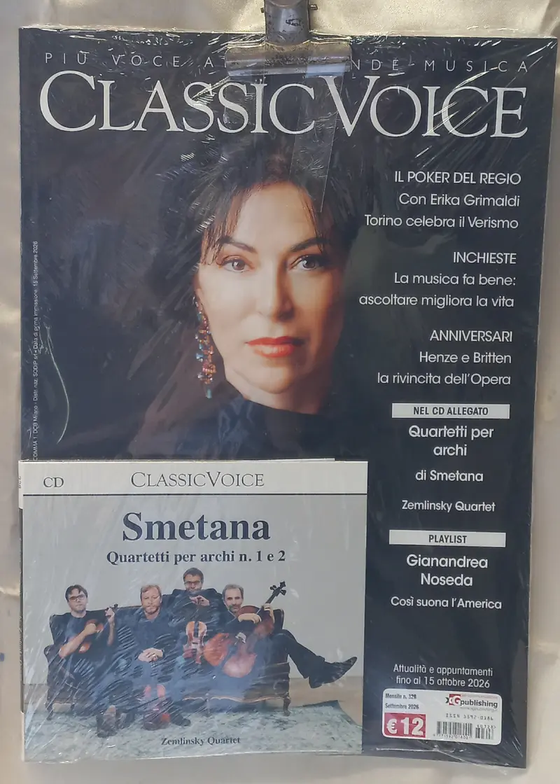 CLASSIC VOICE n 328 Settembre 2026 - Rivista + cd (vedi foto)