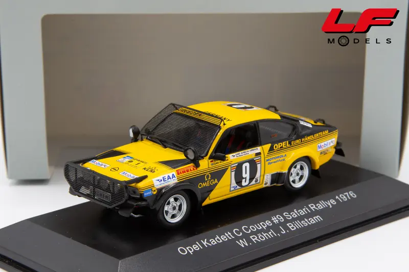 CMR OPEL KADETT C COUPE NIGHT #9 RALLY EAST AFRICAN SAFARI 1976 W. ROHRL 1