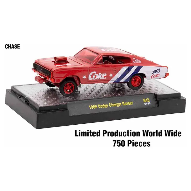"Coca-Cola" Set of 3 pieces Release 43 Limited Edition to 10000 pieces Worldwide 1/64 Diecast Model Cars by M2 Machines