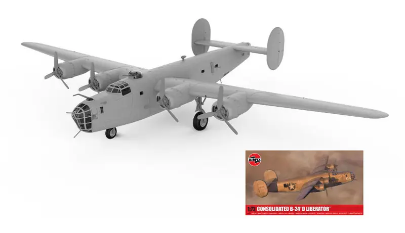 CONSOLIDATED B-24D LIBERATOR KIT 1