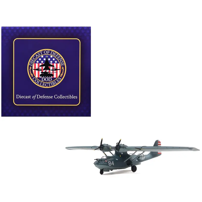 Consolidated PBY-5A Catalina Aircraft "United States Navy" 1/144 Diecast Model by Diecast of Defense