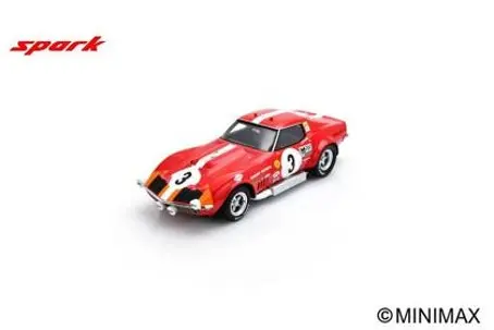 CORVETTE C3 N°3 24H Le Mans 1968- U. Maglioli - H. Greder 1