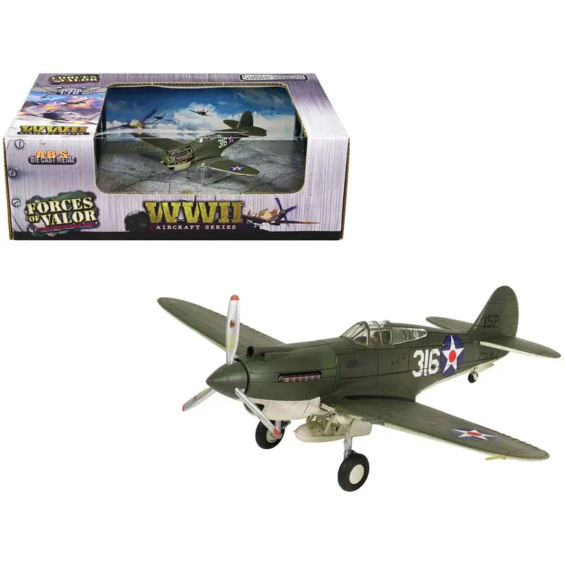Curtiss P-40B HAWK 81A-2 (P-8127) Aircraft Fighter "47th Pursuit Squadron (15th Pursuit Group) Serial