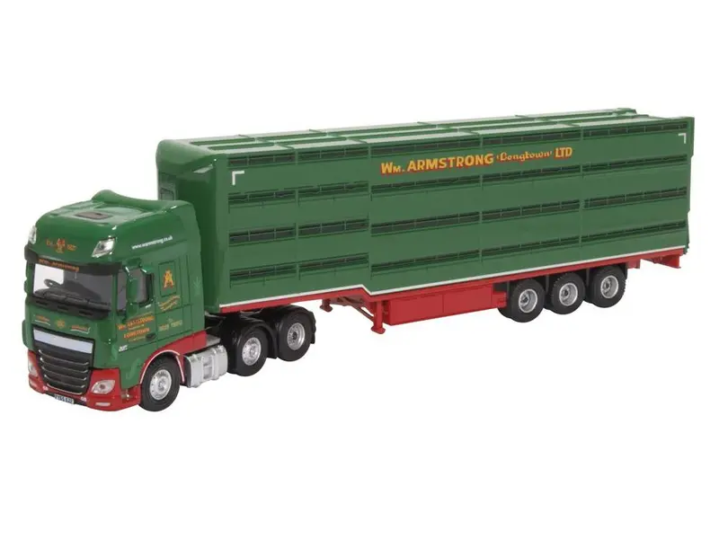 DAF XF William Armstrong Livestock Trailer 1