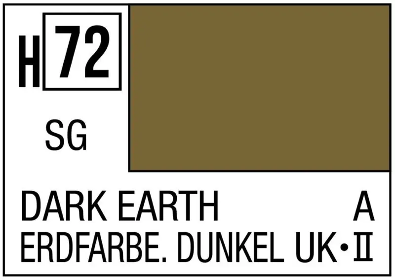 DARK EARTH SEMI-GLOSS ml 10 Pz.6 - Gunze - GU0072