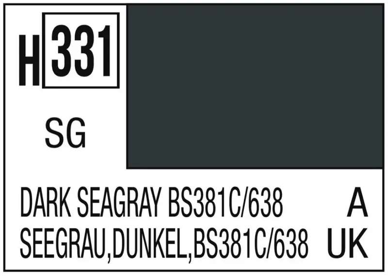 DARK SEAGRAY SEMI-GLOSS ml 10 Pz.6 - Gunze - GU0331
