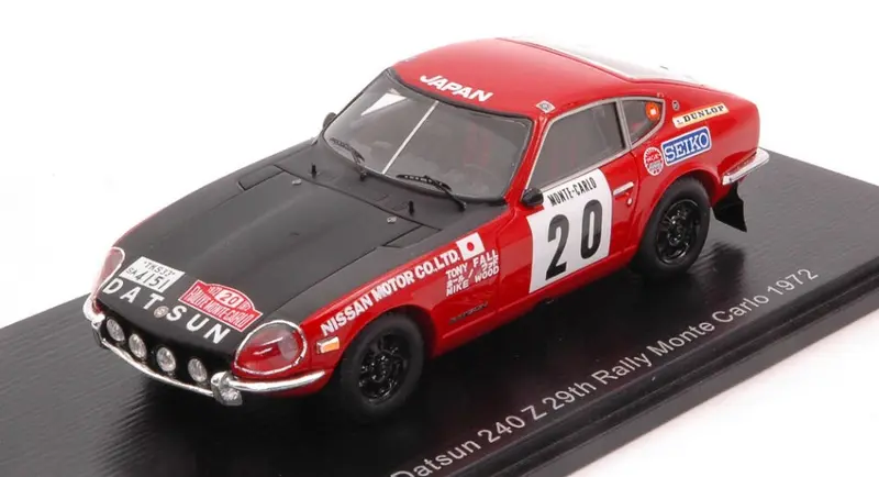 DATSUN 240 Z N.20 29th MONTE CARLO 1972 T.FALL-M.WOOD 1