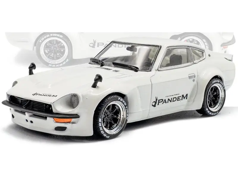 Datsun 240Z Rocket Bunny 1973 White 1