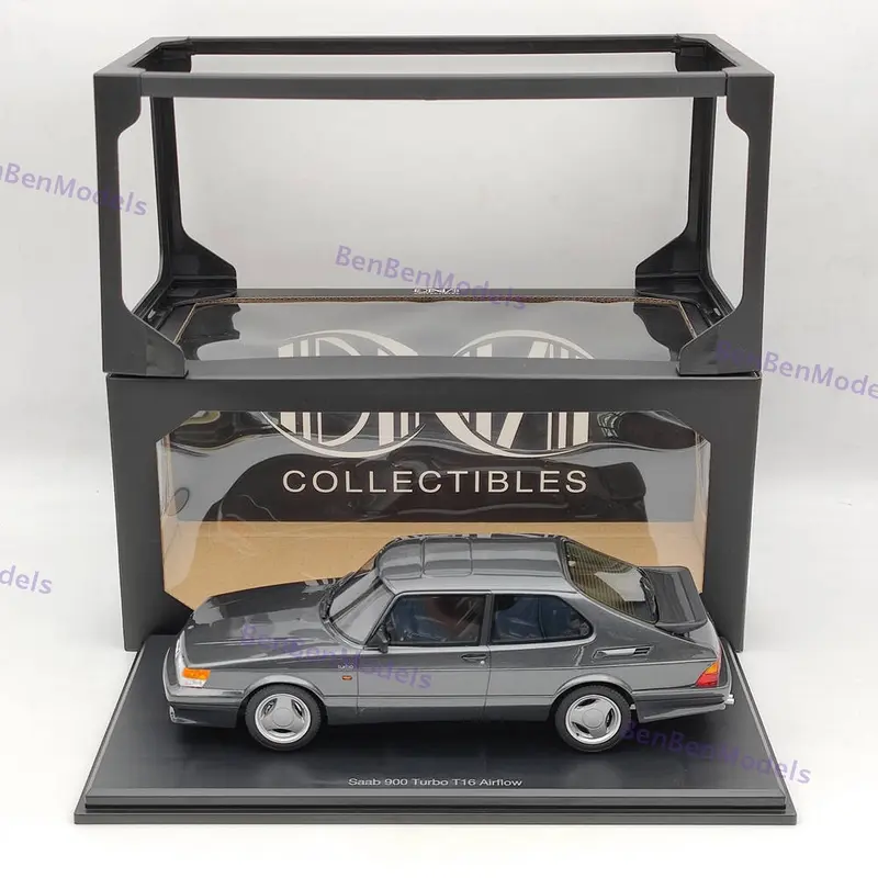 DNA Collectibles 1/18 900 Turbo T16 Airflow Grey DNA000113 Resin Model Car