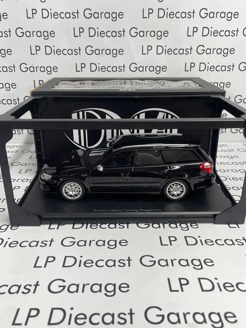 DNA Collectibles 2006 Subaru Legacy Touring Wagon STI S402 Black 1