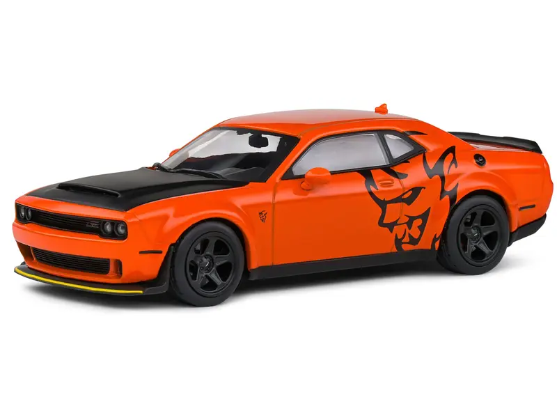 Dodge Challenger Srt 2018 Demon Orange 1
