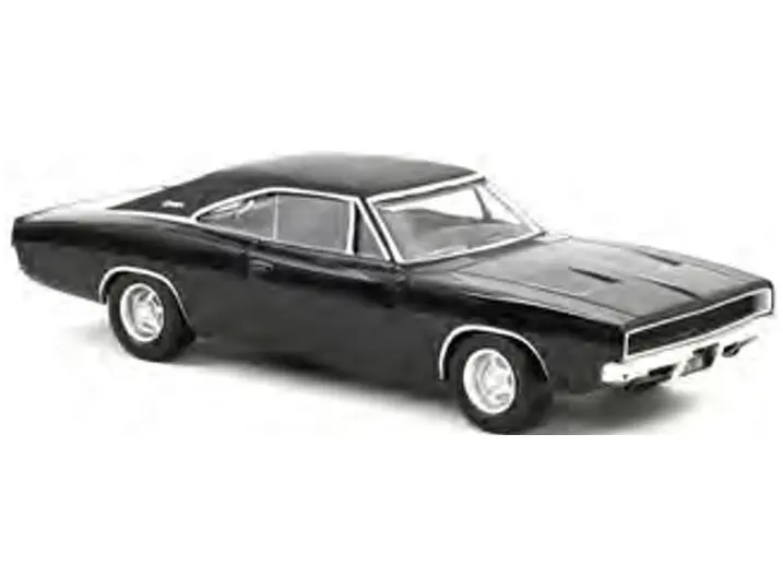 Dodge Charger 1968 black 1