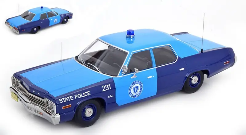 DODGE MONACO MASSACHUSETTS STATE POLICE 1974 1