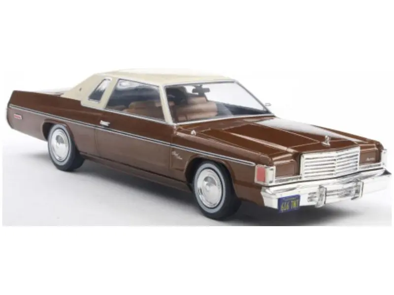 Dodge Royal Monaco Coupe Brown/Beige 1977 1