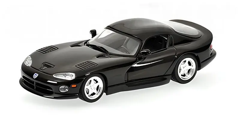 DODGE VIPER COUPE 1993 BLACK - 1/43 - Minichamps