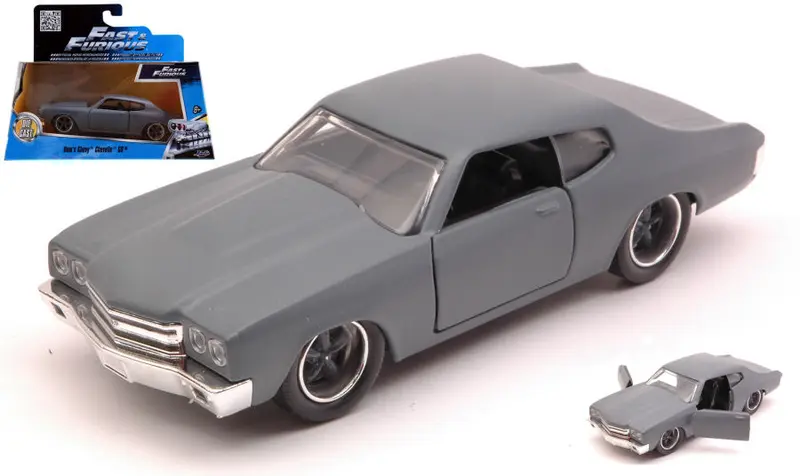 DOM S CHEVY CHEVELLE SS 1970 GREY FAST & FURIOUS 1