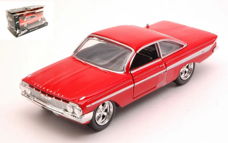 DOM'S CHEVY IMPALA FAST & FURIOUS RED 1