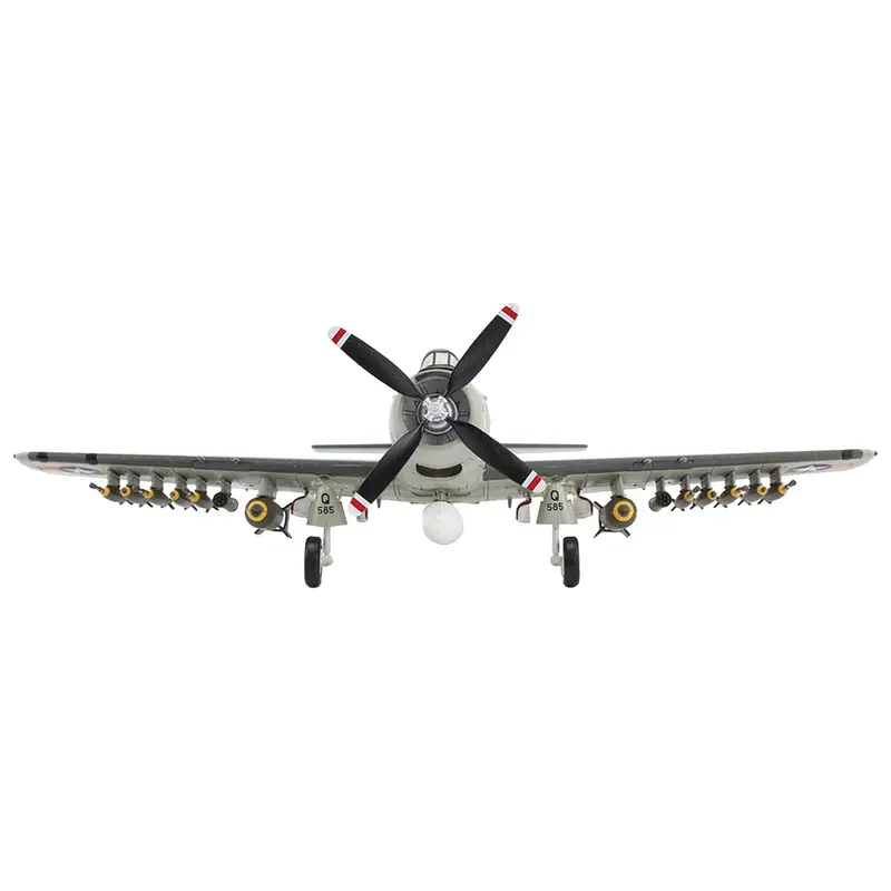 Douglas A-1H (AD-6) Skyraider Attack Aircraft "1st Fighter Squadron" (1963) South Vietnam Air Force "Air Power Series" 1/72 Diecast Model by Hobby Master