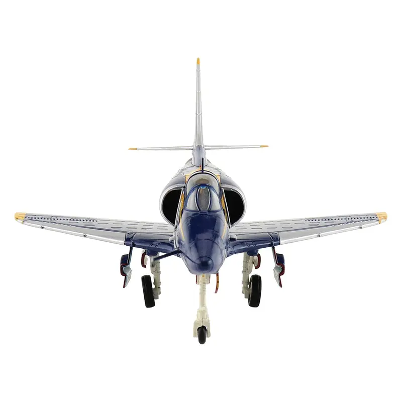 Douglas A-4F Skyhawk Aircraft "Blue Angels Tokushima Airbase Dr. Nakanishi #8" (2008) United States Navy "Air Power Series" 1/72 Diecast Model by Hobby Master
