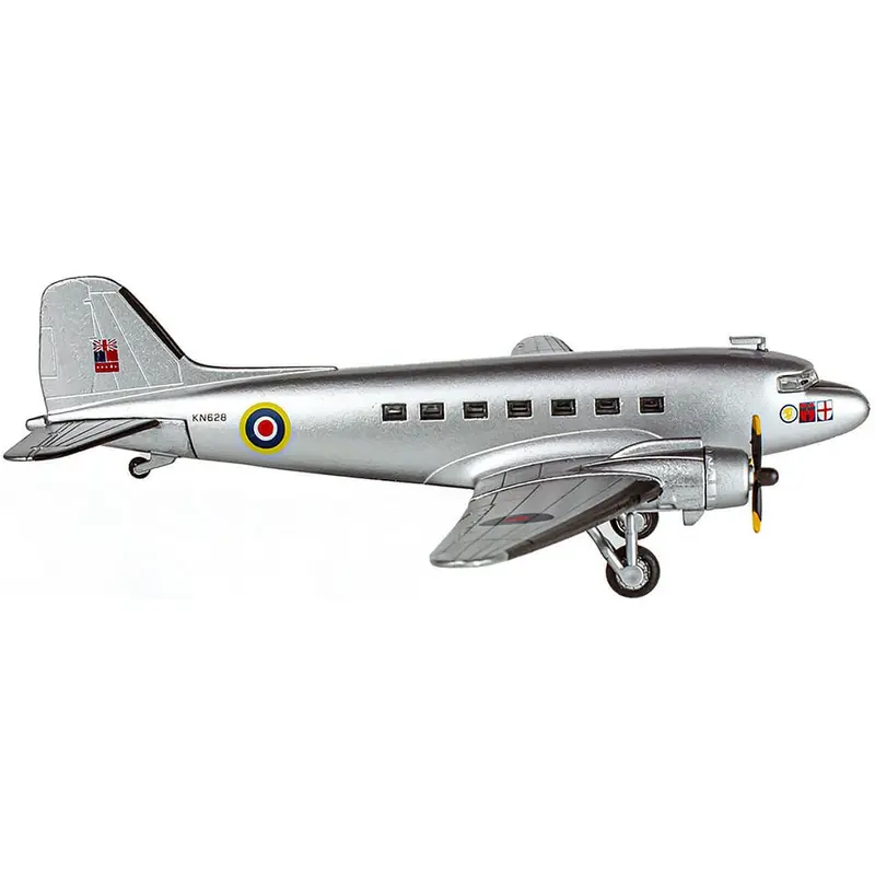Douglas C-47 Dakota Transport Aircraft "Field Marshal Montgomery No. 24 Squadron" Royal Air Force (1945) "Planes of World War II" Series 1/144 Diecast Model Airplane by Luppa